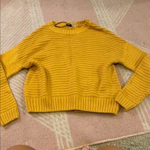 Mustard sweater
